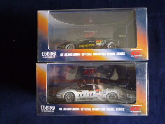 EBBRO SUPER GT 2005 JLOC MURCIE RG-1 ２台 JLOC Murcie RG-1 SperGT300 2005 | ミニカー散財とほほ日記