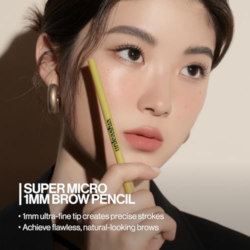 UNLEASHIA Shaper Pomade Eyebrow Fixer - Augenbrauen Gel zum Definieren und Fixieren - mit Augenbrauen Bürste - langer Halt - pflegende Inhaltsstoffe - Augenbrauen Gel transparent