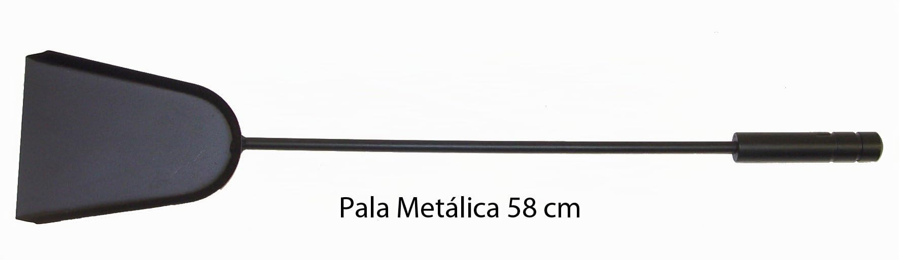 JUEGO CHIMENEA PLANO 4 PIEZAS (NEGRO)