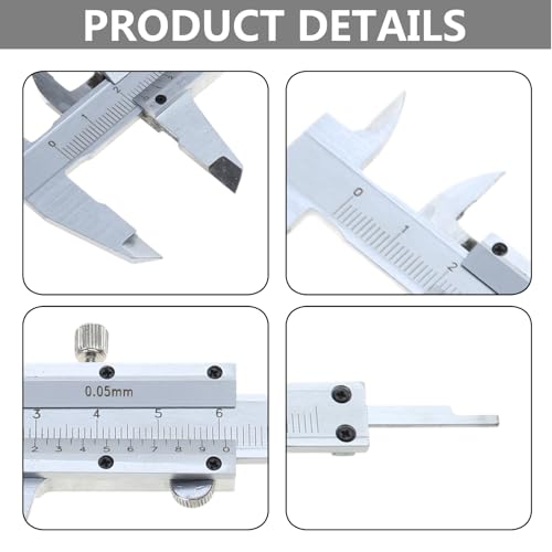 Outil de mesure 0 à 150 mm en acier durable pour diamètre précis