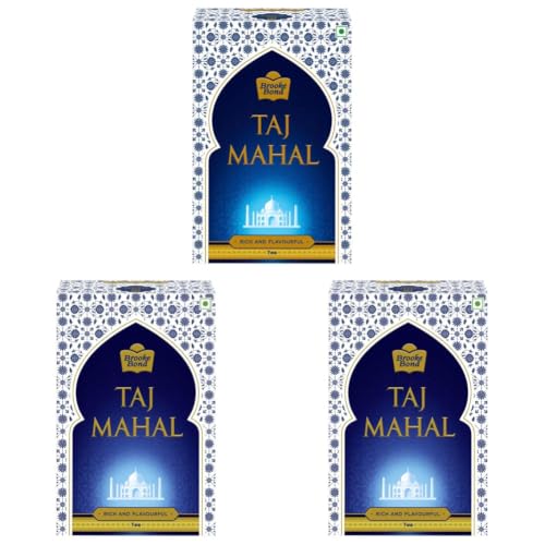 Image of Taj Mahal South Tea 500 g Pack|Rich and Flavourful Chai - Premium Leaf Tea (Pack of 3)