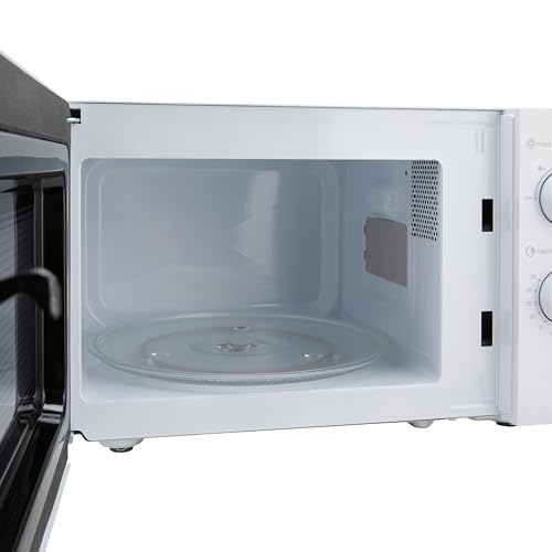 Willow WM20MW 20L 800W Manual Solo Microwave Oven – Compact Countertop Microwave with 5 Power Levels & Defrost Function – White - Image 6