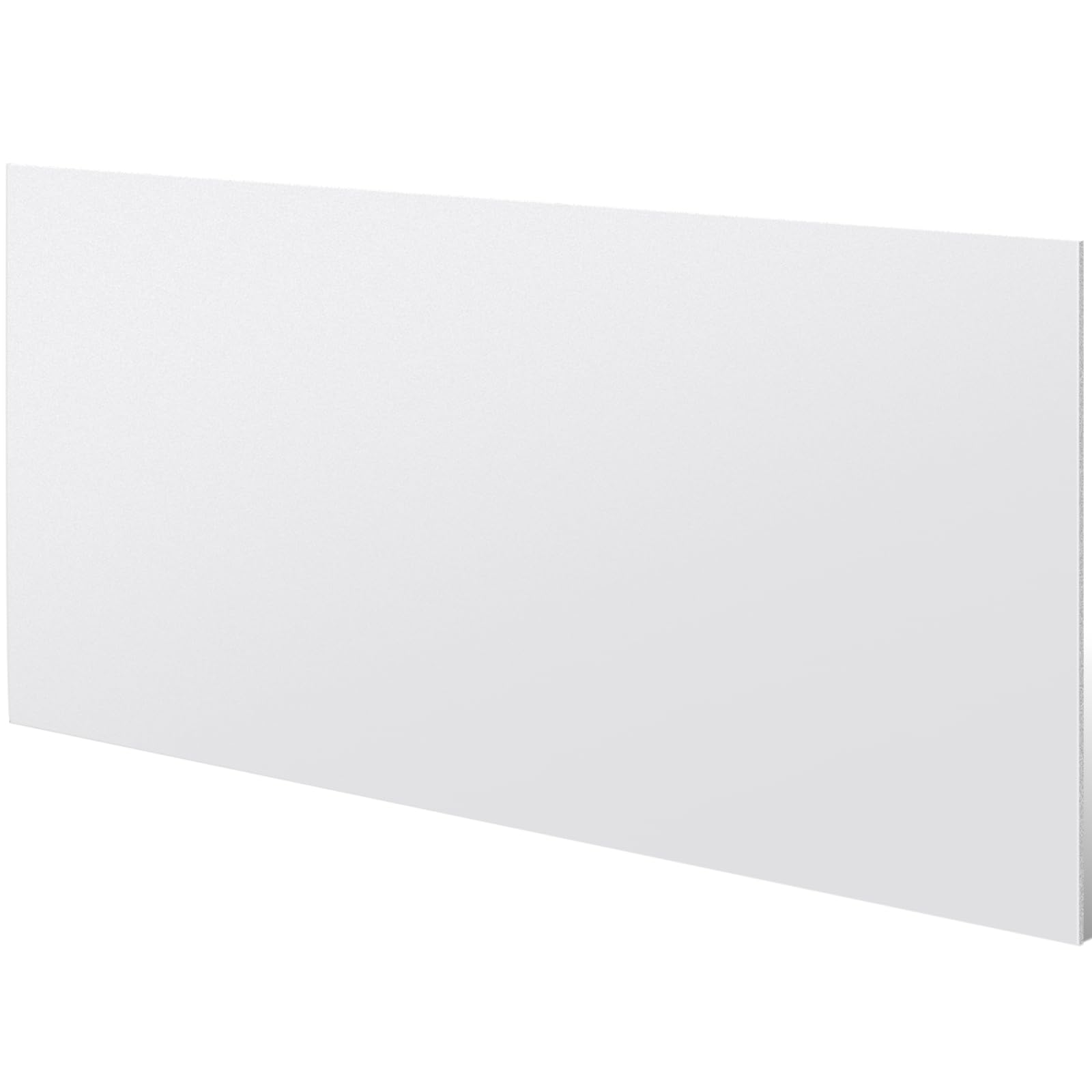 hdpe sheet 1/4" thick 24 x 36 inch, hdpe plastic sheet high density polyethylene board flexible solid plastic block for diy projects crafts machining home(white)