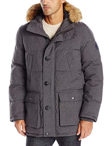 Image of Tommy Hilfiger Mens Quilted Snorkel Parka Coat