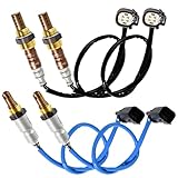 STZJAYE 4Pcs Oxygen O2 Sensor 234-5038 234-4490, Automotive Replacement 02 Sensors Compatible with Ford/Explorer F150/Mustang/Edge/Escape/Flex/Fusion/Taurus MKZ MKX MKT MKS/Tribute 2010-2016