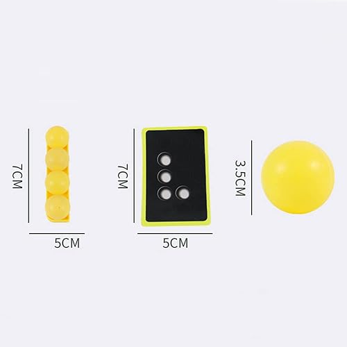 Miniatura 6 de Juego de rebote juego de desafío de ping pong juego de mesa de pelotas rebotantes familiares con desafío de patrón para fiesta juego de pelota