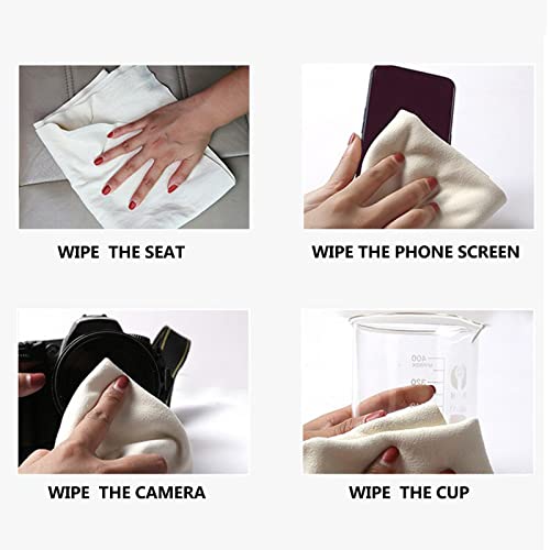 Chamois Cloth for Car - Chamois Drying Cloth | Car Drying Towel Real Leather Super Absorbent Fast Dr