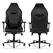 Secretlab Titan Evo Dark Knight Gaming Chair - Reclining - Ergonomic & Heavy Duty Computer Chair with 4D Armrests - Magnetic Head Pillow & Lumbar Support - Up to 395 lbs - Black - Leatherette