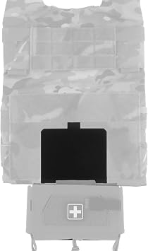 Tactical Drop Extension Panel Double-Sided Cutting Molle Adapter Side Hook Looped Expander Holder for Vests Chest Rigs Backpacks