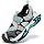 JMFCHI Sandals Boys Trekking Sandals Children's Sandals Closed Girls Summer Shoes Non-Slip Outdoor Sports Sandals 35 EU Black Grey Blue 8175