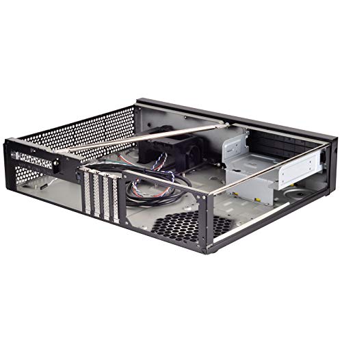 Gabinete Silverstone Technology Milo ML04 Type-C para PC de Medios, Micro ATX, Aluminio, Frontal Gris con Puerto USB-C miniatura 5