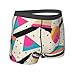Hcpwzrf Memphis Fashion Style Geometric Men'S Breathable Boxer Shorts With Elastic Waistbandmedium Black