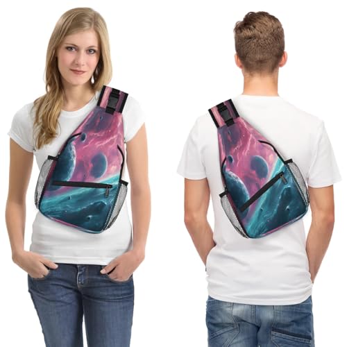 Bolso Sling para Hombre y Mujer Unisex miniatura 7