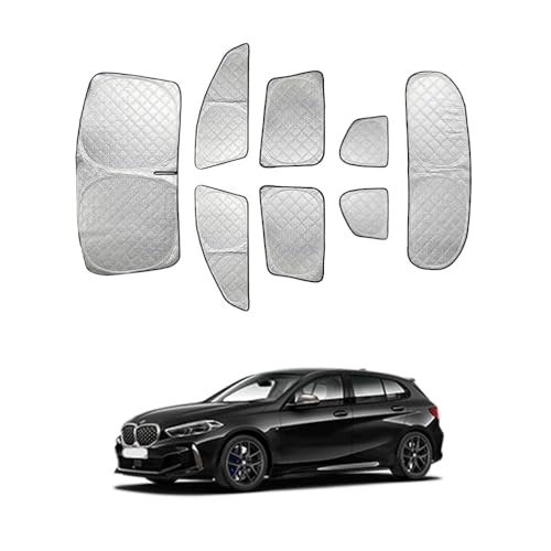 Compatible for BMW・1シリーズ 2代目 F20型 2011年 - 2019年 サンシェード 車 遮光シェード プライバシー保護 車窓日よけ 車中泊グッズ 断熱 仮眠 盗難防止 四季兼用 Compatible for BMW・1シリーズ 吸