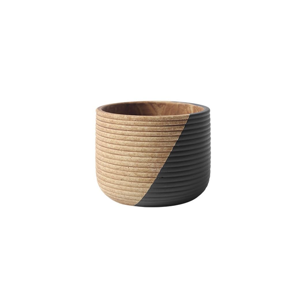 Gelasige A Flower Pots Desktop Flower Pot Cement Flower Pot Home Decoration Modern Simple Style Cement Flower Pot Outdoor Flower Pots