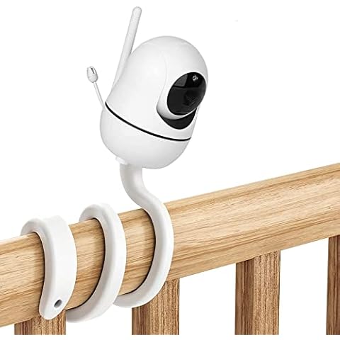 Baby Monitor Stand, Flexible Baby Camera Mount Baby Monitor Holder Baby Camera Holder for Cot, Compatible with HelloBaby Baby Monitor HB65 HB66 HB248 ANMEATE SM935E Cover