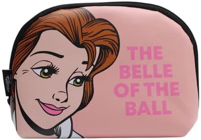 MAD Beauty ディズニー プリンセス ベル コスメバッグ 「ボールのベル 」メイクポーチ 美女と野獣 洗面用品 ビューティーバッグ トラベルポーチ ディズニープリンセスファンへの素敵なギフト