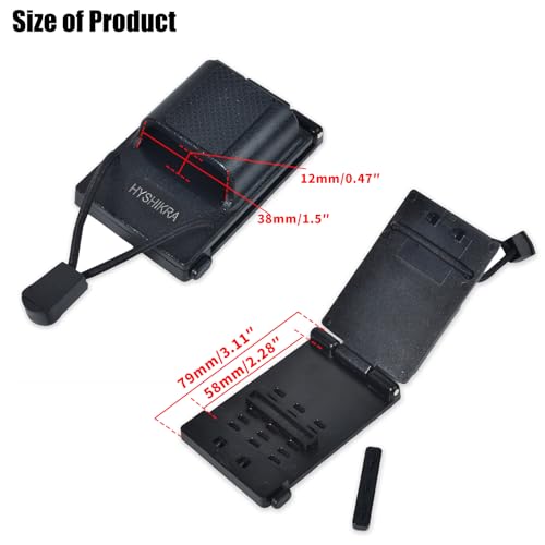 image for HYSHIKRA Universal Tactical Radio Holster for Waist Belt Accessories, 