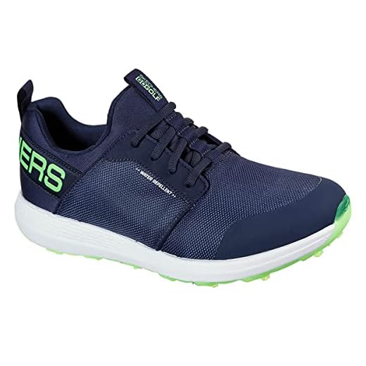 Skechers 2020 Max Fairway 2 Herren-Golfschuhe, Netzgewebe, wasserabweisend, Marineblau, 47 EU