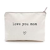 Love You Mom, Mom Gift, Makeup Bag, Best Mom Ever, Mom Gift From Daughter, Best Mom Ever Bag, Cosmet