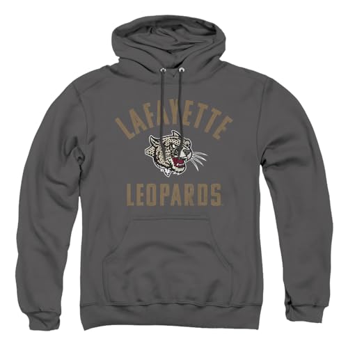Lafayette College Official Leopards Logo Unisex Adult, Charcoal, L
