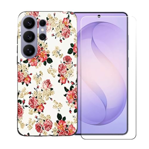 BMPNLSZ �K�p Huness S26 Ultra+HD�����K���X�ɓK�����ėpTPU�ی�J�o�[�A�V���J�Q���V�F���o���p�[�ی�o�b�N�V�F��-�K�p Huness S26 Ultra�ɓK����9�d�x�X�N���b�`�h�~�X�N���[���ی�J�o�[ LLM1