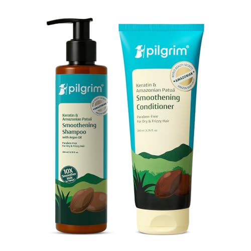 Pilgrim Advanced Patuá & Keratin Smoothing Shampoo & Conditioner Set, - Image 2