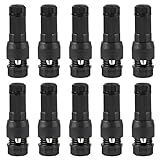 DORHEA 10Pcs Low Voltage Landscape Wire Connector, Waterproof 12/14/16/18 AWG Light Wire Cable Connectors for Outdoor LED Path Garden Spotlights Lawn Lamp