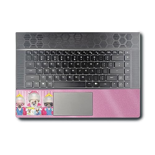 Image of MightySkins Glossy Glitter Skin Compatible with Alienware X16 R1 (2023) Full Wrap Kit - Dog Divas | Protective, Durable High-Gloss Glitter Finish | Easy to Apply & Change Styles | Made in The USA