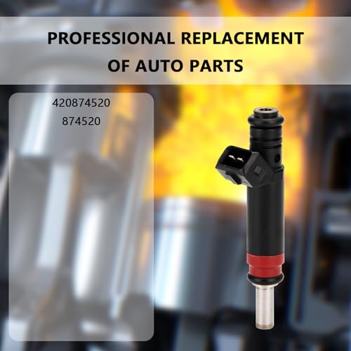 Set of 3 Fuel Injectors - Compatible with Sea-doo GTX 4-TEC GTX 215 GTX RXP 215 RXT Wake Pro 215 - Replaces 420874520 874520 by NECATUO - Image 2