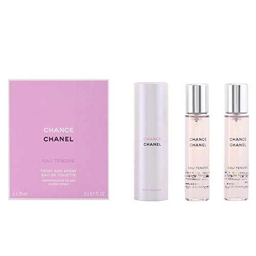 Chanel CHANCE EAU TENDRE edt vaporizador refill 3x 20 ml