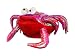 Jacobson Hat Company Men's Iridescent Crab Hat, Red, Adult