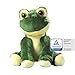 Minifeet Frosch Arwin - das Kuscheltier für alle Anlässe, TÜV-geprüft und bereit für gemütliche Kuschelzeiten