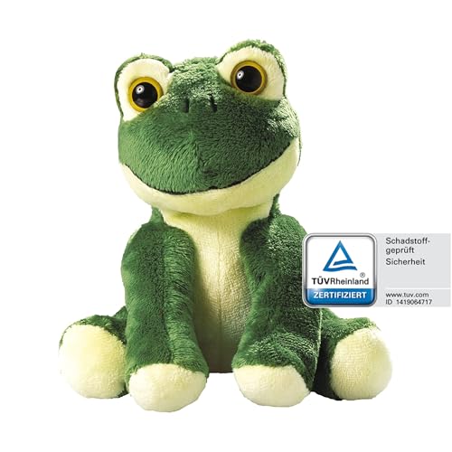 Minifeet Frosch Arwin - das Kuscheltier für alle Anlässe, TÜV-geprüft und bereit für gemütliche Kuschelzeiten