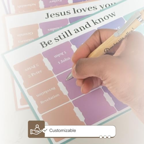 75 Aufkleber – englische laminierte Bibel-Tabs, ein schönes christliches Geschenk für Frauen. Leicht zu lesen und einfach anzuwenden für das Bibel-Journaling.