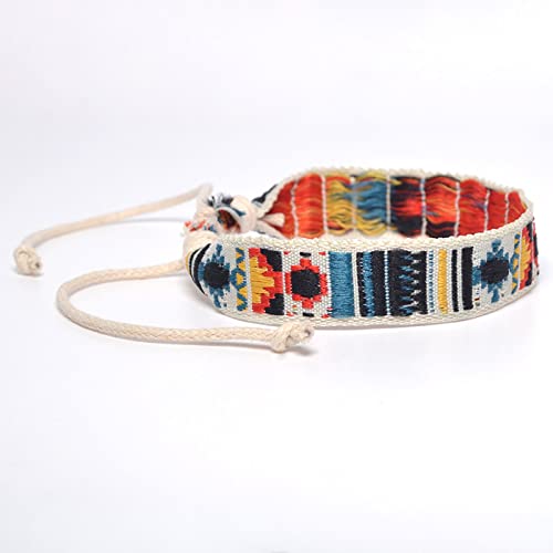 Embroidered Bohemian Ethnic Retro Simple Casual Bracelet Ribbon Braided Bracelet3