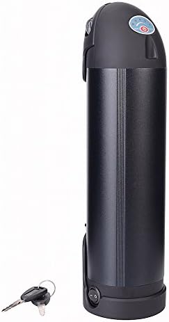 Durab E Bike Battery, 36V 10Ah Black Bottle Lithium E-Bike Battery