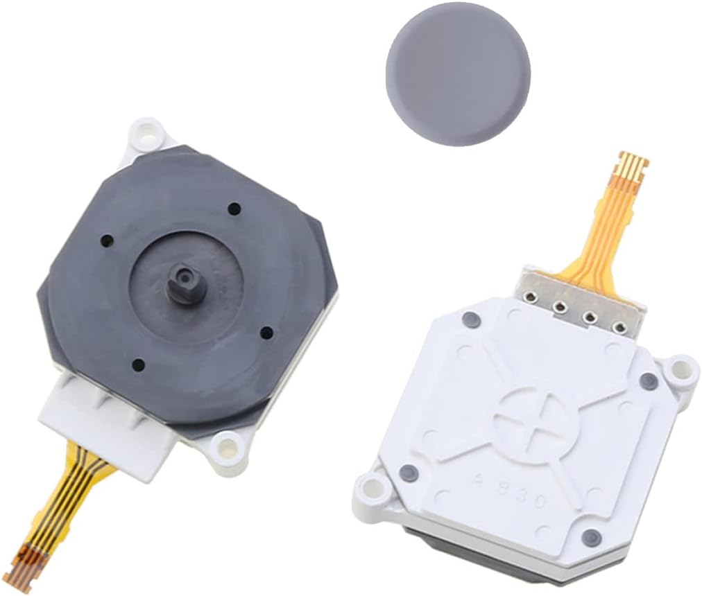 Replacement 3DS Joystick Analog Thumb Stick Button with Cap for Nintendo 3DS XL LL Stick Accessories Repair Parts