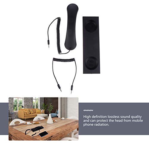 ULTECHNOVO Monofone de Telefone Vintage Receptor de Telefone Celular Monofone de Reposição para Celu