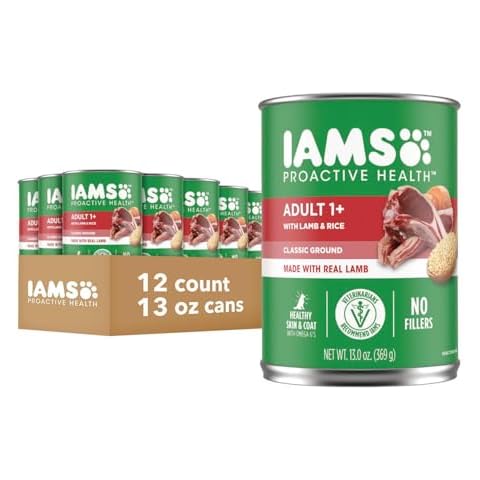 IAMS PROACTIVE HEALTH Adult Wet Dog Food with Lamb and Whole Grain Rice Cover