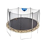 Skywalker Trampolines 15 Foot Jump N Dunk Round Trampoline with Enclosure-Basketball- Camo Box 2 of 2 Only