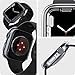 Spigen Thin Fit Designed for Apple Watch Case Series 9/8/7 45mm Lightweight Hard PC Cover - Crystal Clear