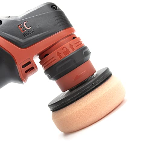 Carroad 44Pcs Drill Buffing Pad Detail Polishing Pad Mix Size Car Detailing Kit With 5/8-11 Thread Backing Pad & Adapters For Buffer Polisher Car Sanding, Polishing, Waxing, Sealing Glaze #TOP6