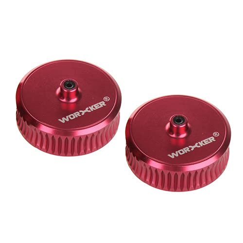 WORKERPower Type Flywheels Wheel for Nerf N-Strike Elite Stryfe and Rapidstrike CS-18 (Red)