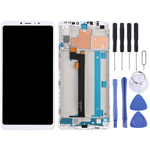 Écran LCD complet avec châssis pour Xiaomi Mi Max 3 blanc