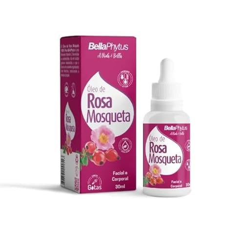 Óleo de Rosa Mosqueta 100% Puro Bellaphytus, 30ml