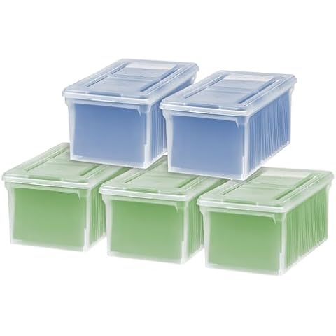 IRIS USA File Box 5-Pack Cover