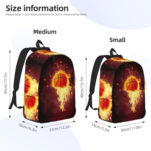 Mochila para enfermera EdWal con estampado de baloncesto para mujer 4