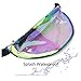 Clear Holographic Fanny Pack-Iridescent Fanny Pack Women,Rave Festival WaistPack