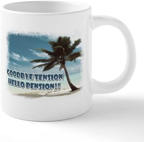 CafePress Retirement Mugs 20 oz Ceramic Coffee Mega Mug